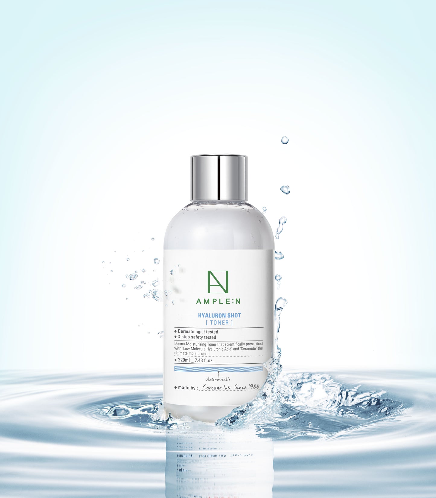 AMPLE:N Tónico Facial Hidratante Ácido Hialurónico (220 ml)