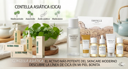 Centella Asiática: el activo coreano que cura, calma y transforma tu piel