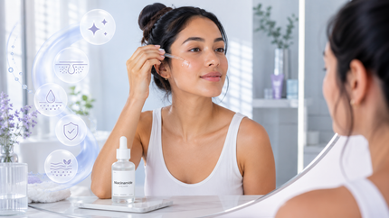 Niacinamida K-beauty activo versátil que reduce poros controla el brillo y unifica el tono de la piel