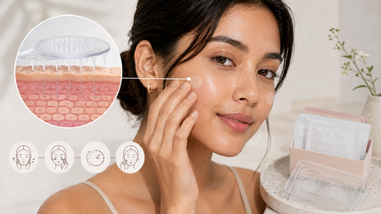 Parches de microagujas microneedle coreanos cómo se usan sobre granitos K-beauty Chile