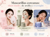 Tipos de mascarillas coreanas sheet mask arcilla y overnight cuál usar y cuándo K-beauty