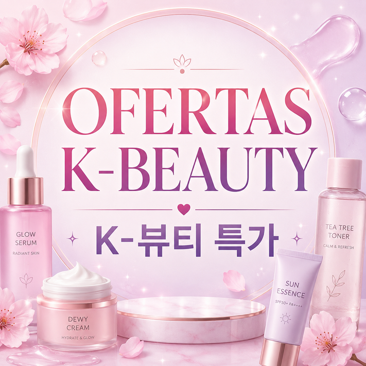 Ofertas y descuentos en productos K-beauty skincare coreano disponibles en Chile