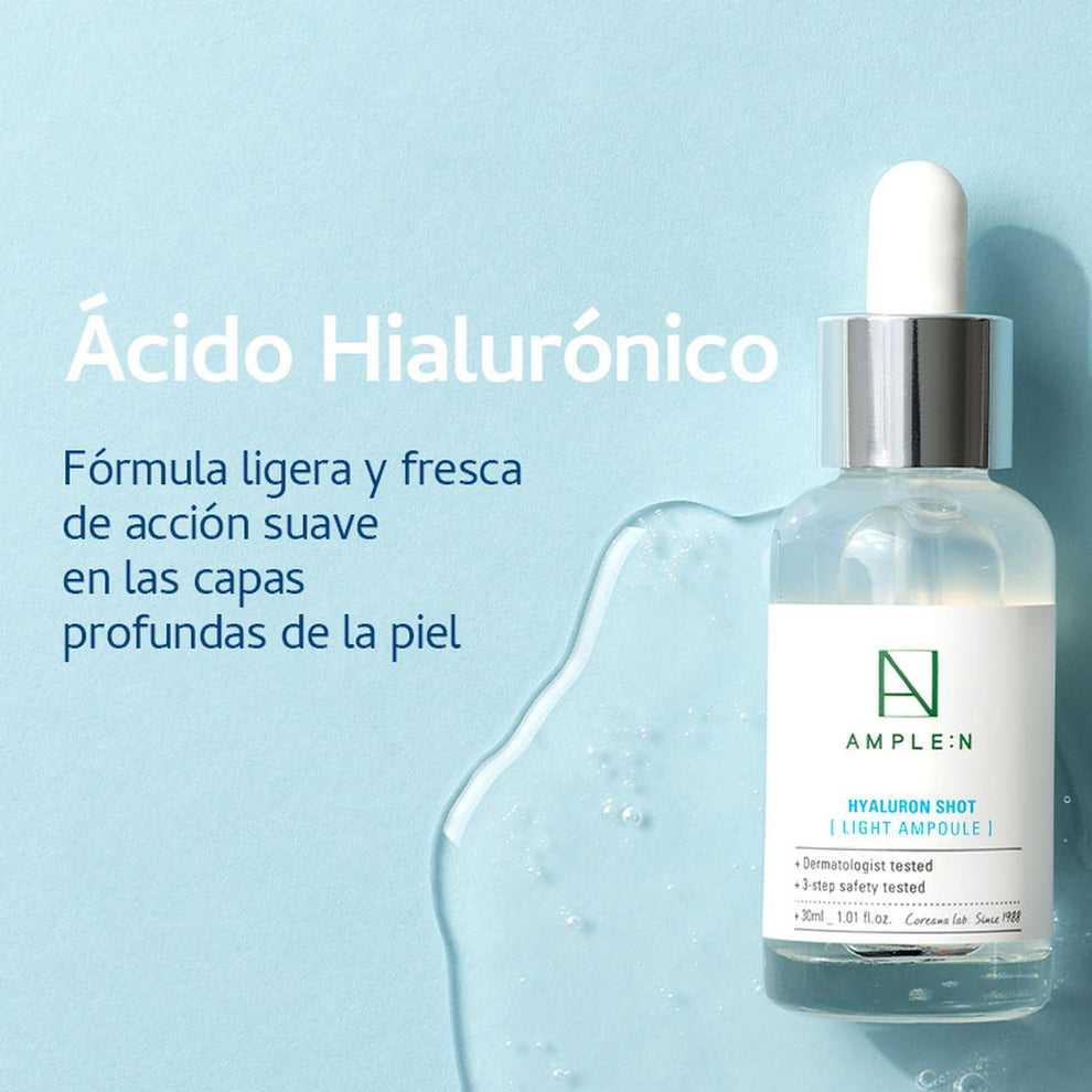 Sérum Facial Ultra Fluido Ácido Hialurónico 30ml – AMPLE:N