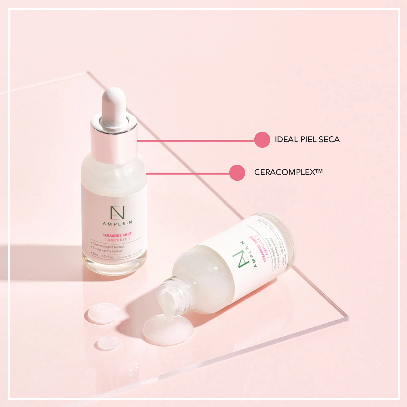 AMPLE:N Sérum Facial Hidratante Intenso Ceramidas (30 ml)