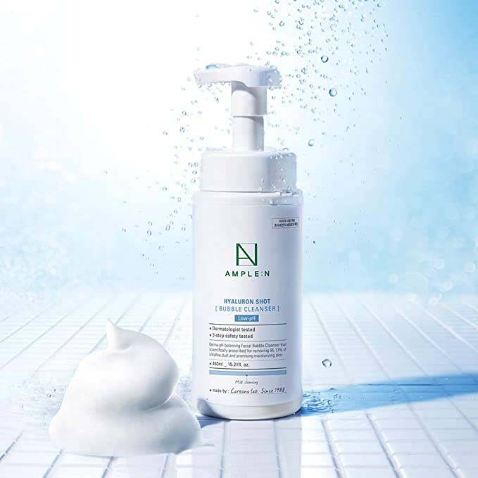 AMPLE:N Limpiador Facial Espumoso Ácido Hialurónico (450 ml)