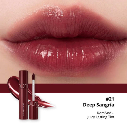 ROM&ND Juicy Lasting Tint – Tinte de Labios Coreano Hidratante