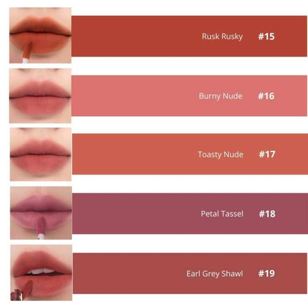 ROM&ND Zero Velvet Tint – Labial Mate Coreano Larga Duración