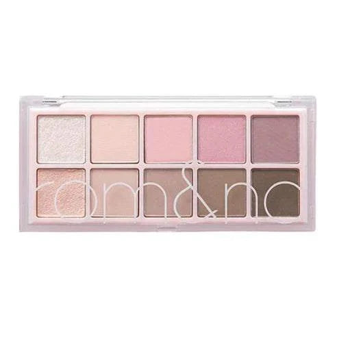 Paleta de Sombras rom&nd con tonos románticos y efecto glow para un maquillaje natural y sofisticado