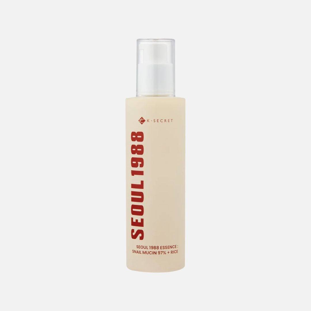 SEOUL 1988 Essence Snail Mucin 97% — esencia mucina caracol para piel luminosa e hidratada Chile