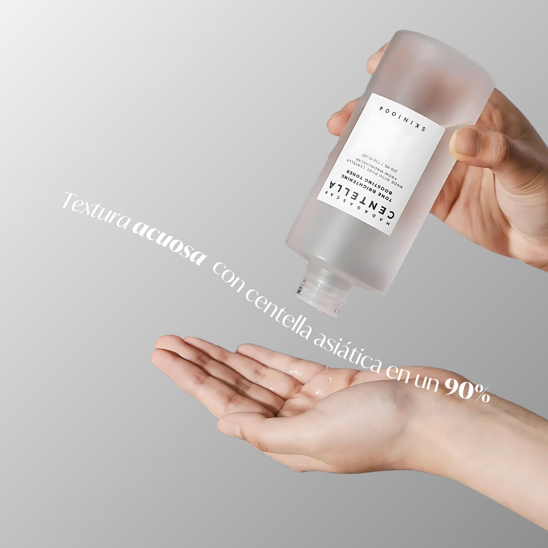 Skin1004 Tónico Madagascar Centella para piel sensible y mixta, revitaliza y unifica el tono facial.