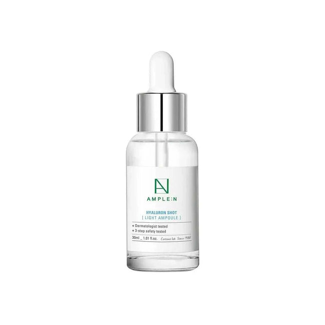 Botella de Sérum Facial Ultra Fluido antiedad con ácido hialurónico para piel mixta y grasa