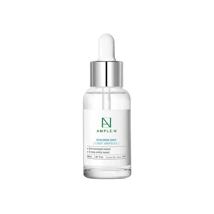 Botella de Sérum Facial Ultra Fluido antiedad con ácido hialurónico para piel mixta y grasa