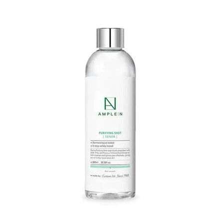 Tónico Astringente Amplen AHA y BHA 600ml para control de grasa y poros limpios