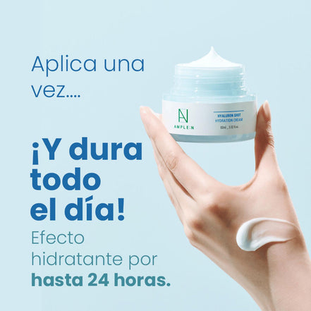Crema Facial Hidratante Larga Duración Ácido Hialurónico 60ml – AMPLE:N