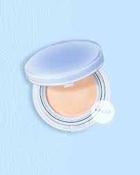 ROM&ND BARE WATER CUSHION maquillaje hidratante con ácido hialurónico y protección solar para un acabado natural y luminoso
